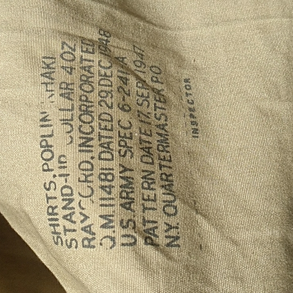 πͺ Military Issued Vintage Authentic Army Shirt - Picture 7 of 16